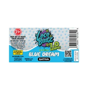 Buy Blue Dream Sativa 7G Loco Budz THC-A Smalls Flowers - USA